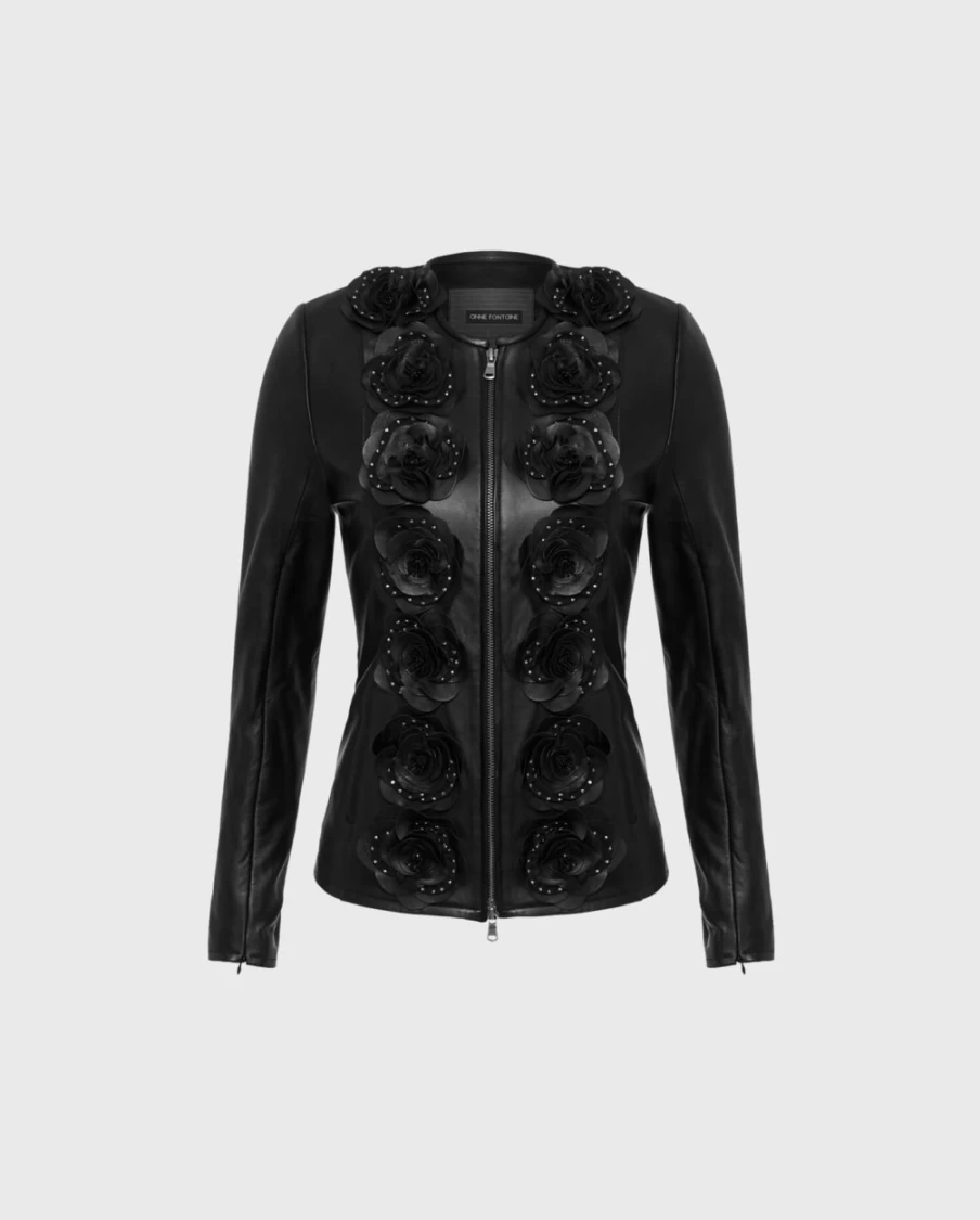 Anne Fontaine Loryna Black Women's Jacket - Elegant Tailored Blazer for Stylish Outfits