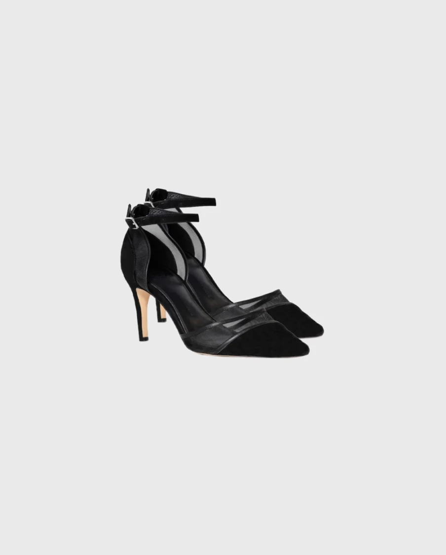 Anne Fontaine Black Heels - Gisella-Orsay Style Elegant Women's Shoes