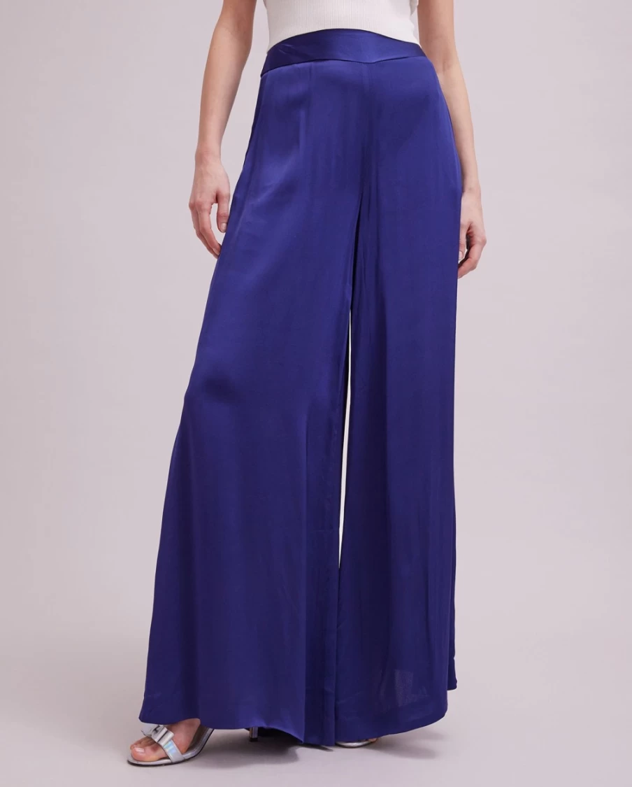Anne Fontaine Aubepine Dark Navy Pant - Classic Tailored Trousers for Women