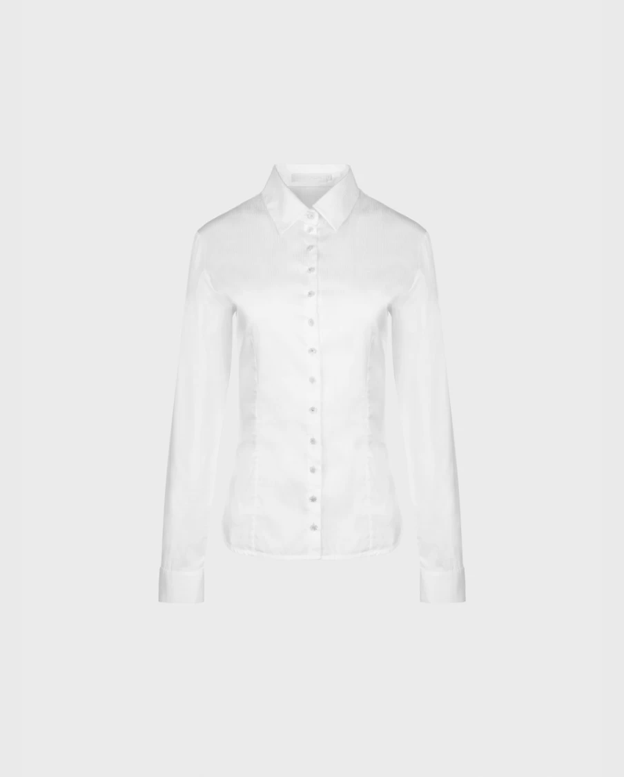 Anne Fontaine White Gres Shirt for Women - Elegant French Designer Blouse