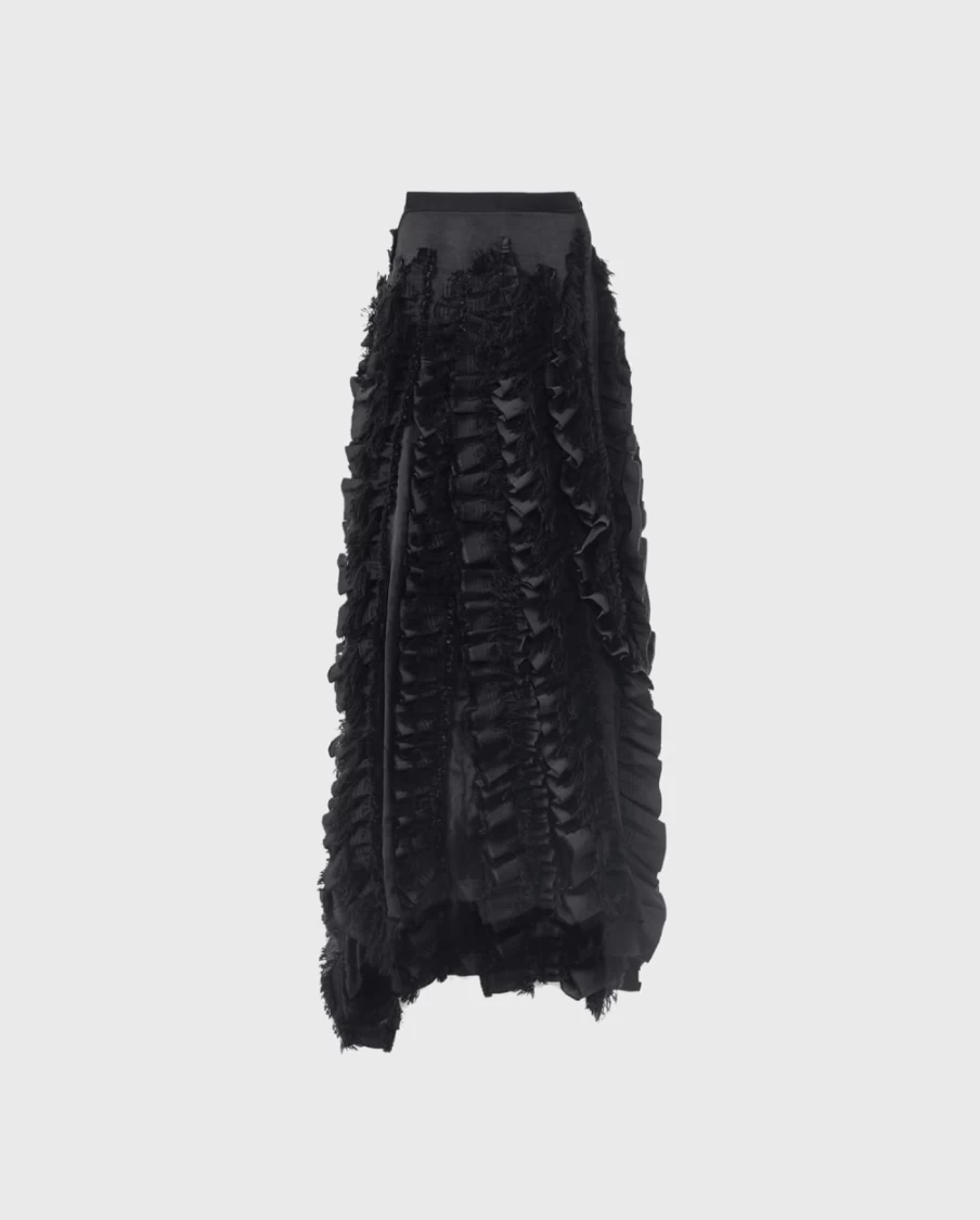Anne Fontaine Black Lanielle Skirt for Women - Elegant & Stylish