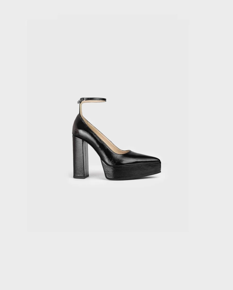 Anne Fontaine Idylle Heel Black Elegant Women's Pumps
