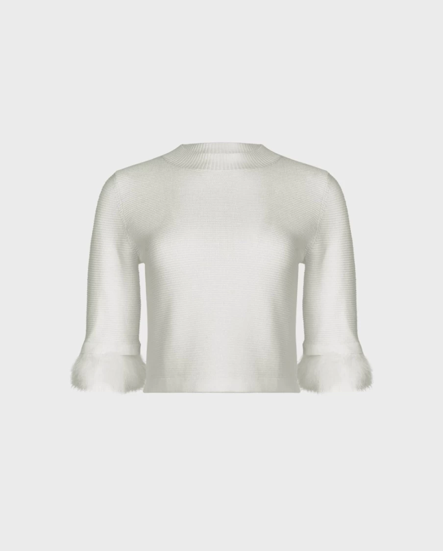 Anne Fontaine White Beckett Top - Elegant Women's Blouse