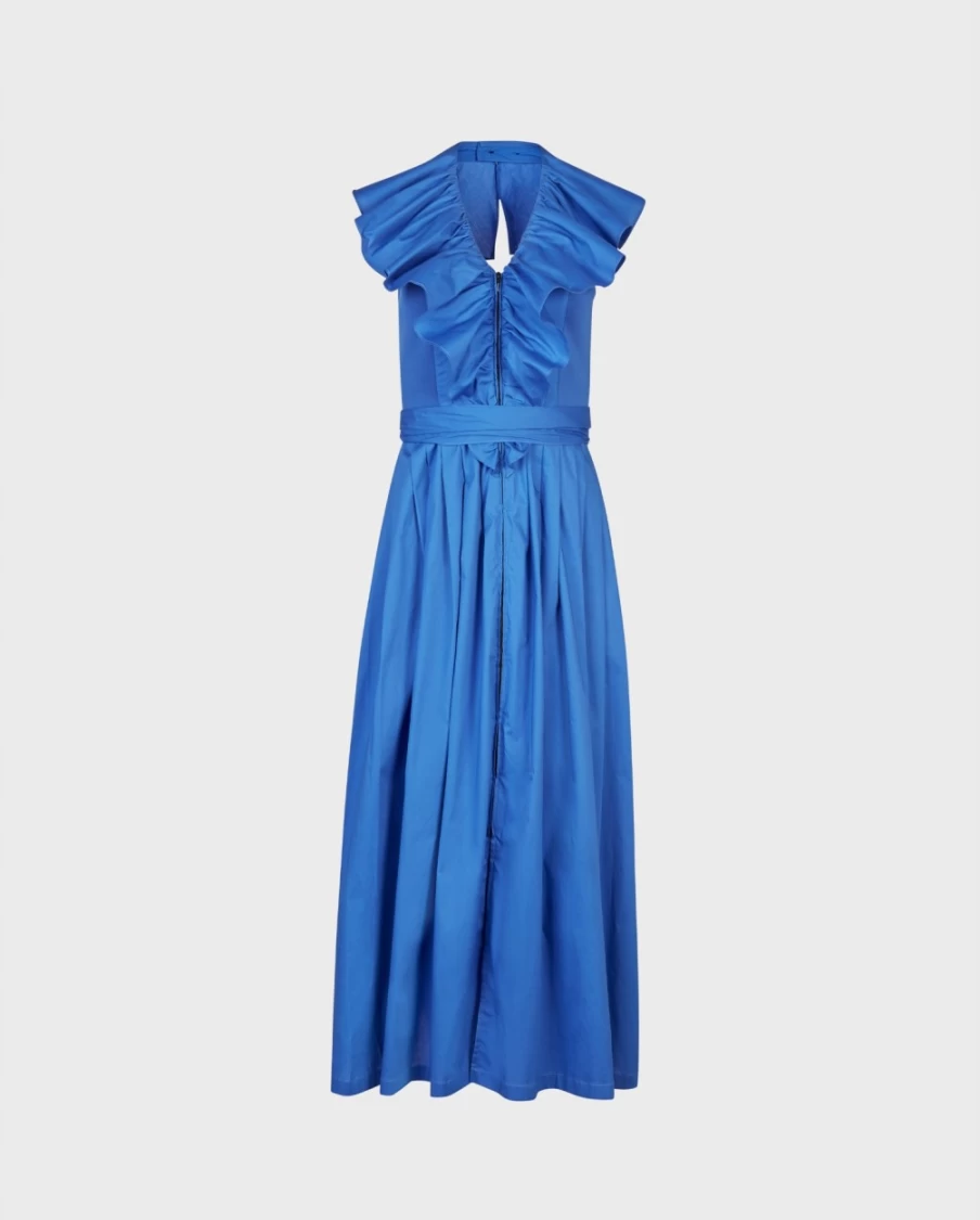 Anne Fontaine Blue Hendaye Dress - Elegant Women's Dress