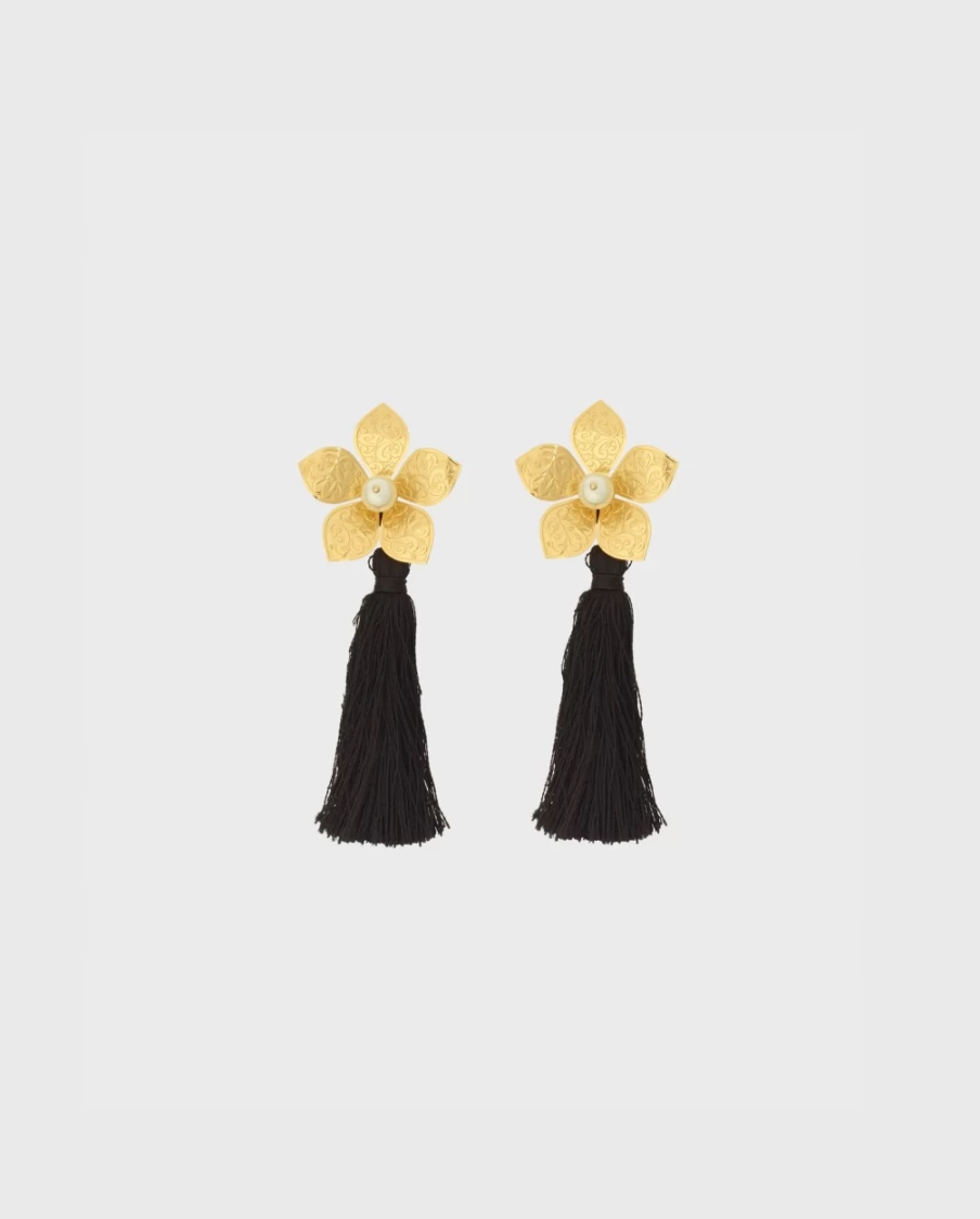 Anne Fontaine Wivine Elegant Pearl Drop Earrings for Women - Luxury French Jewelry Collection