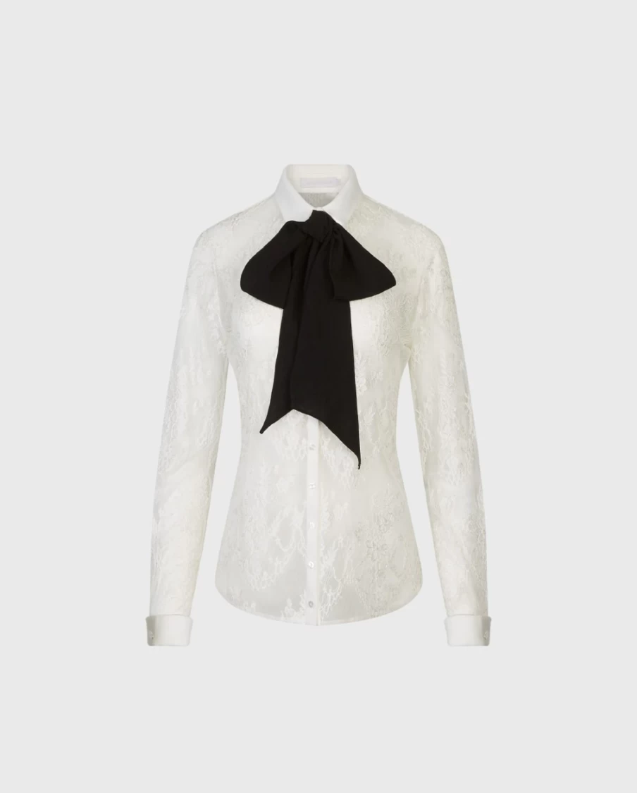 Anne Fontaine White Leone Shirt for Women - Elegant Casual Blouse