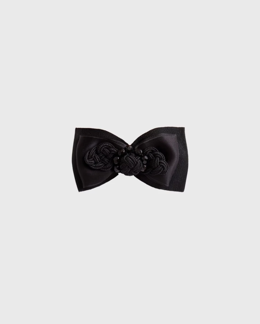 Anne Fontaine Black James Bowtie - Elegant Men's Formal Accessory