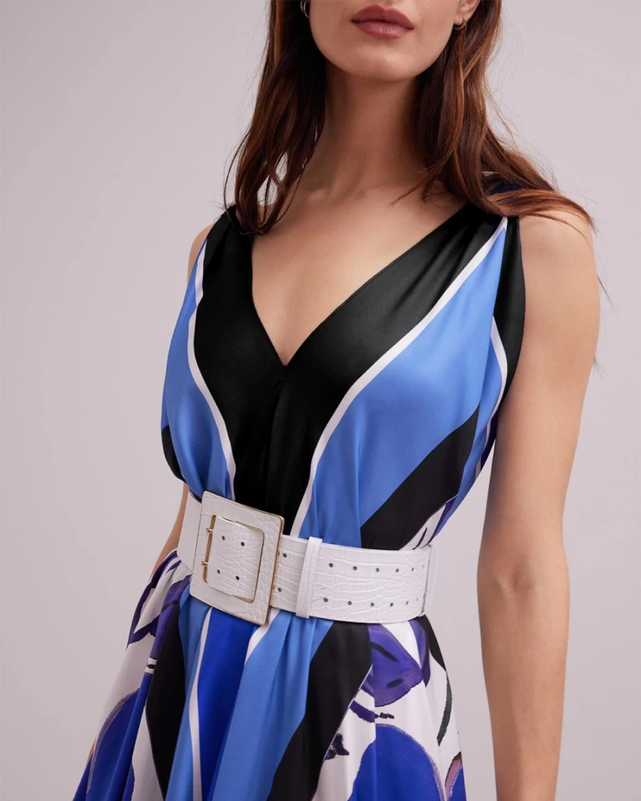 Anne Fontaine Denim Signac Dress - Classic Blue Women's Dress