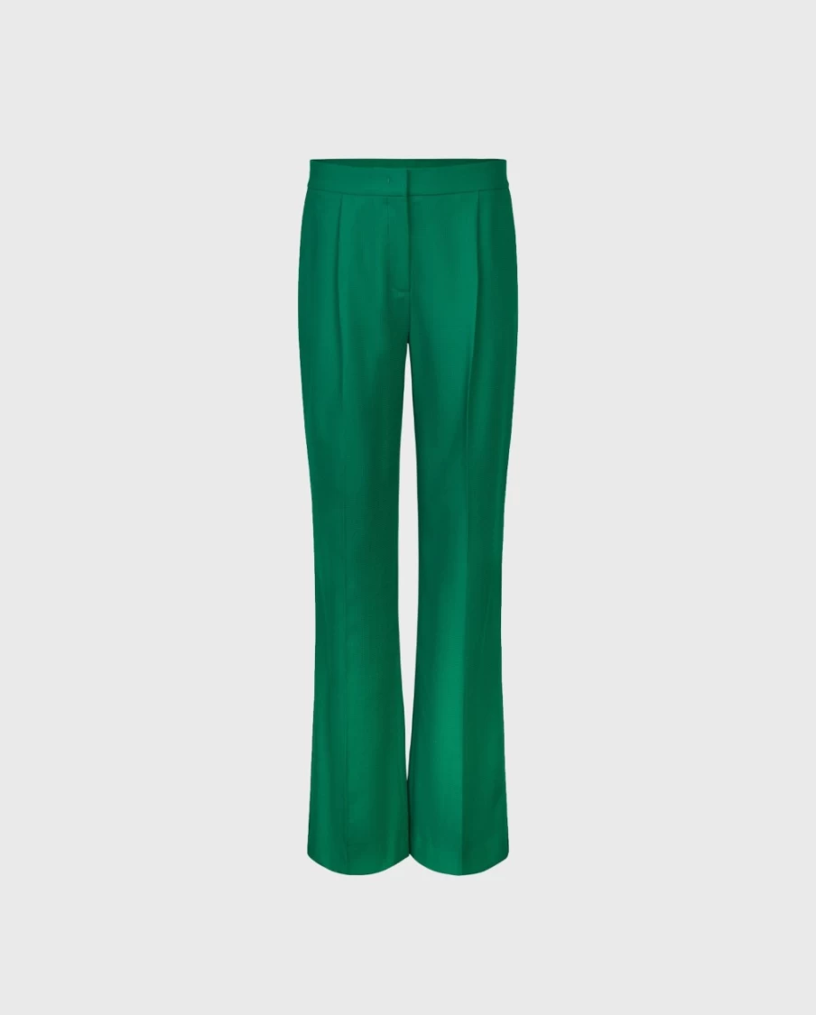 Anne Fontaine Women's Mint Green Stanford Pant - Classic Fit Casual Trousers