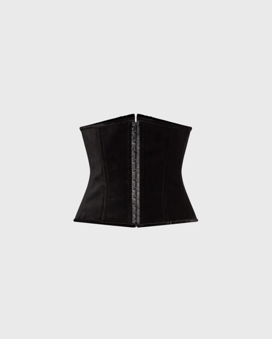 Anne Fontaine Elvia Black Corset - Elegant Women's Waist Cincher