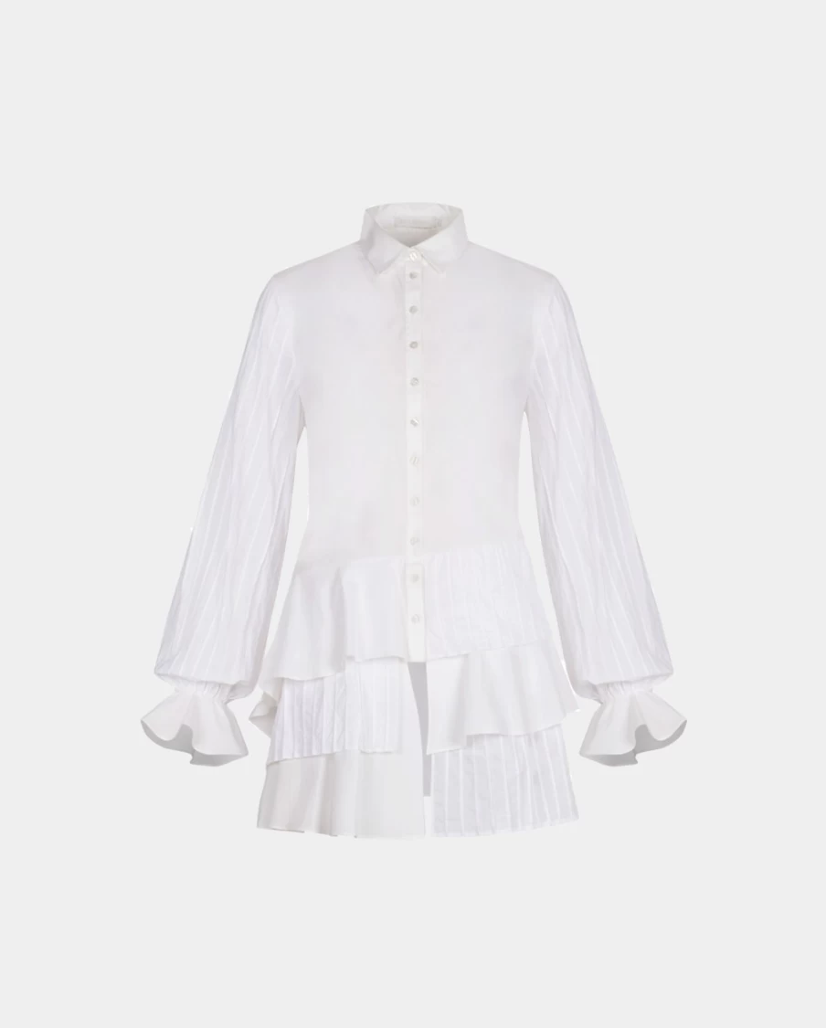 Anne Fontaine White Lartista Shirt - Elegant Women's Blouse