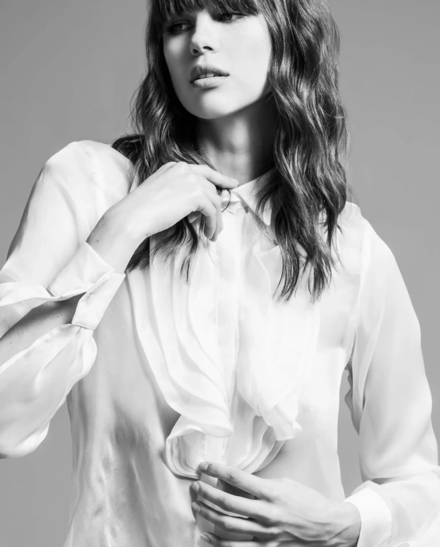 Anne Fontaine White Silena Shirt for Women - Elegant Casual Blouse