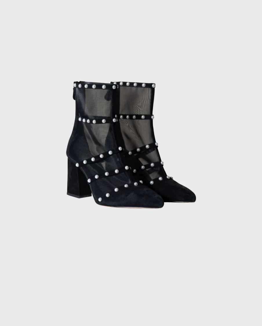 Anne Fontaine Black Decibel Boots for Women - Stylish & Comfortable Footwear