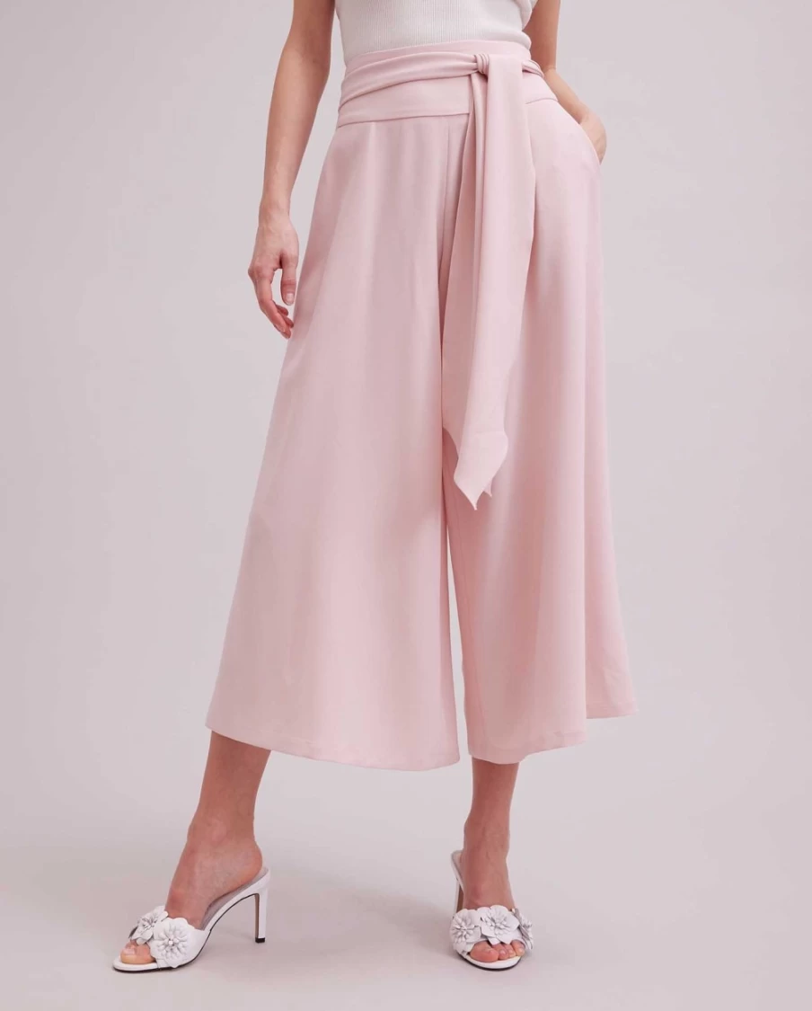 Anne Fontaine Roseraie Petal Pants for Women - Elegant Floral Trousers