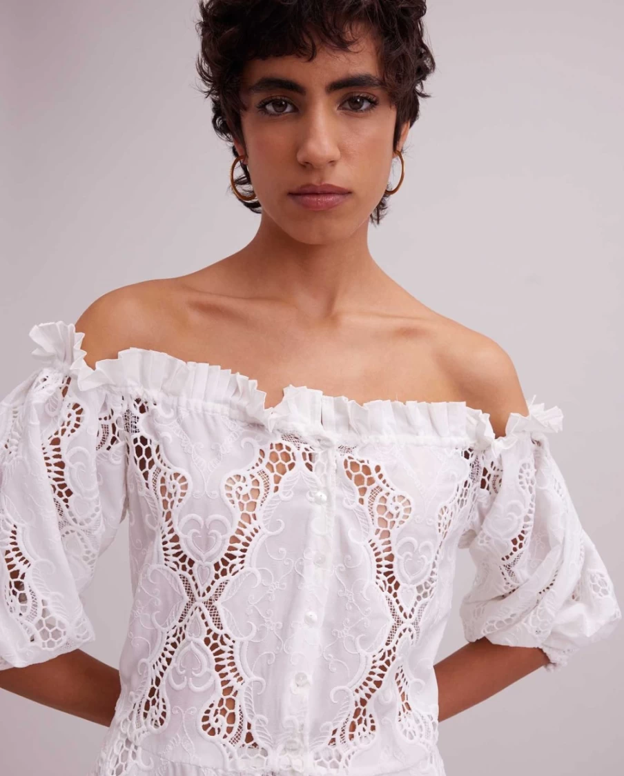 Anne Fontaine White Riviera Dress - Elegant Summer Dress for Women