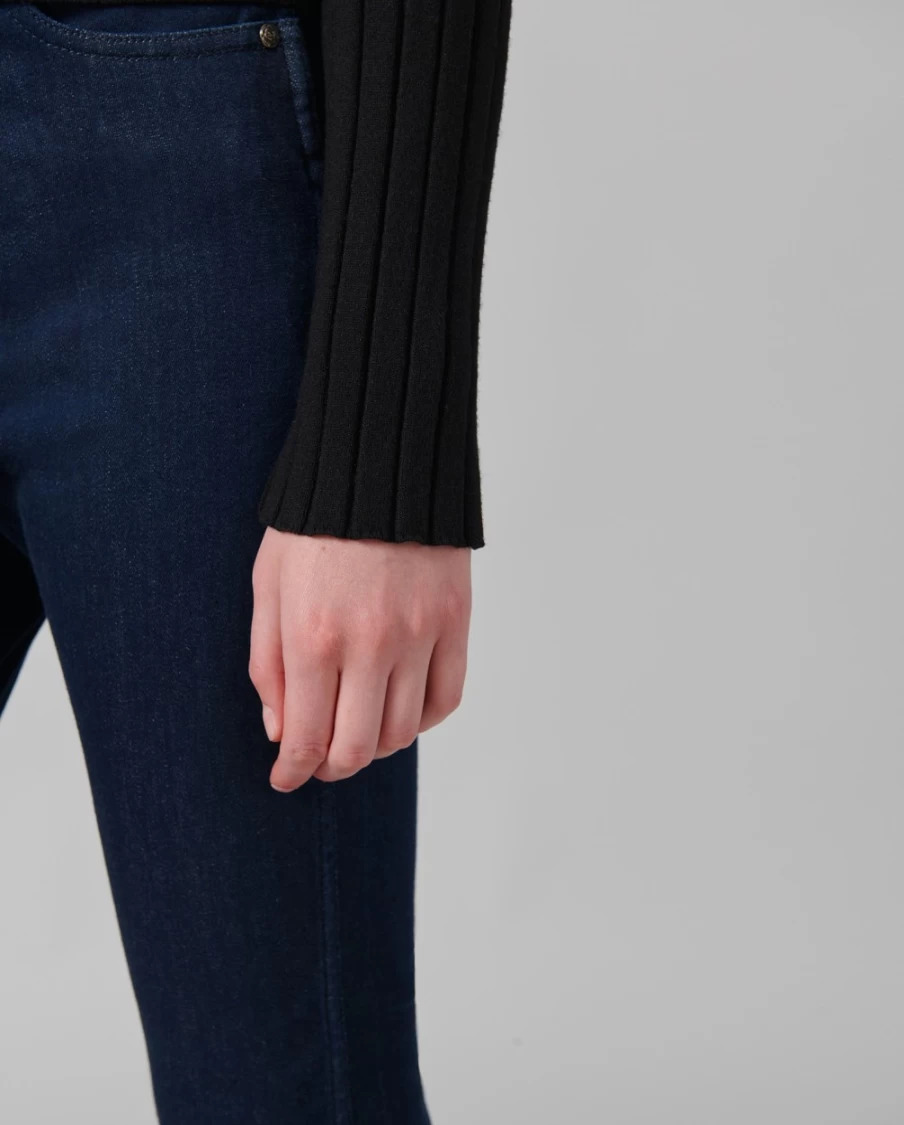 Anne Fontaine Black Solfege Cardigan - Elegant Women's Knitwear