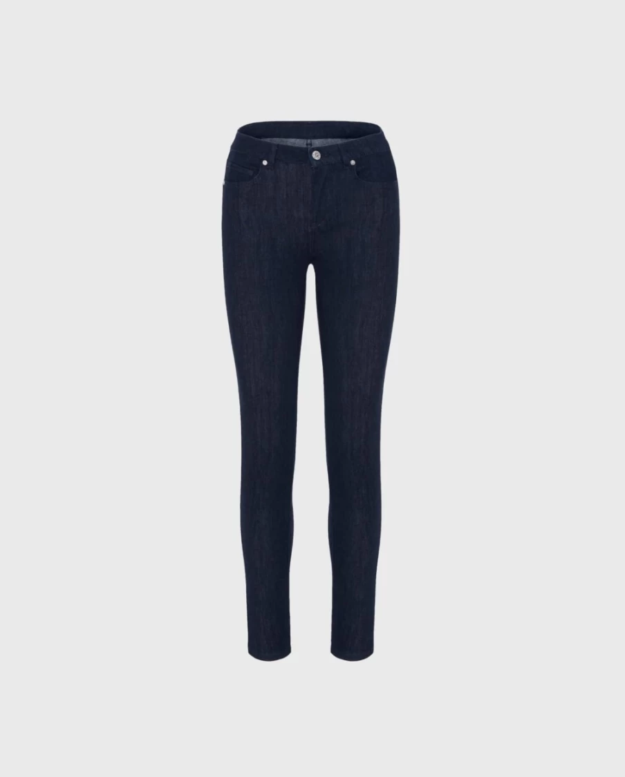 Anne Fontaine Blue Skye Denim Jeans for Women - High-Quality Stretch Comfort Fit