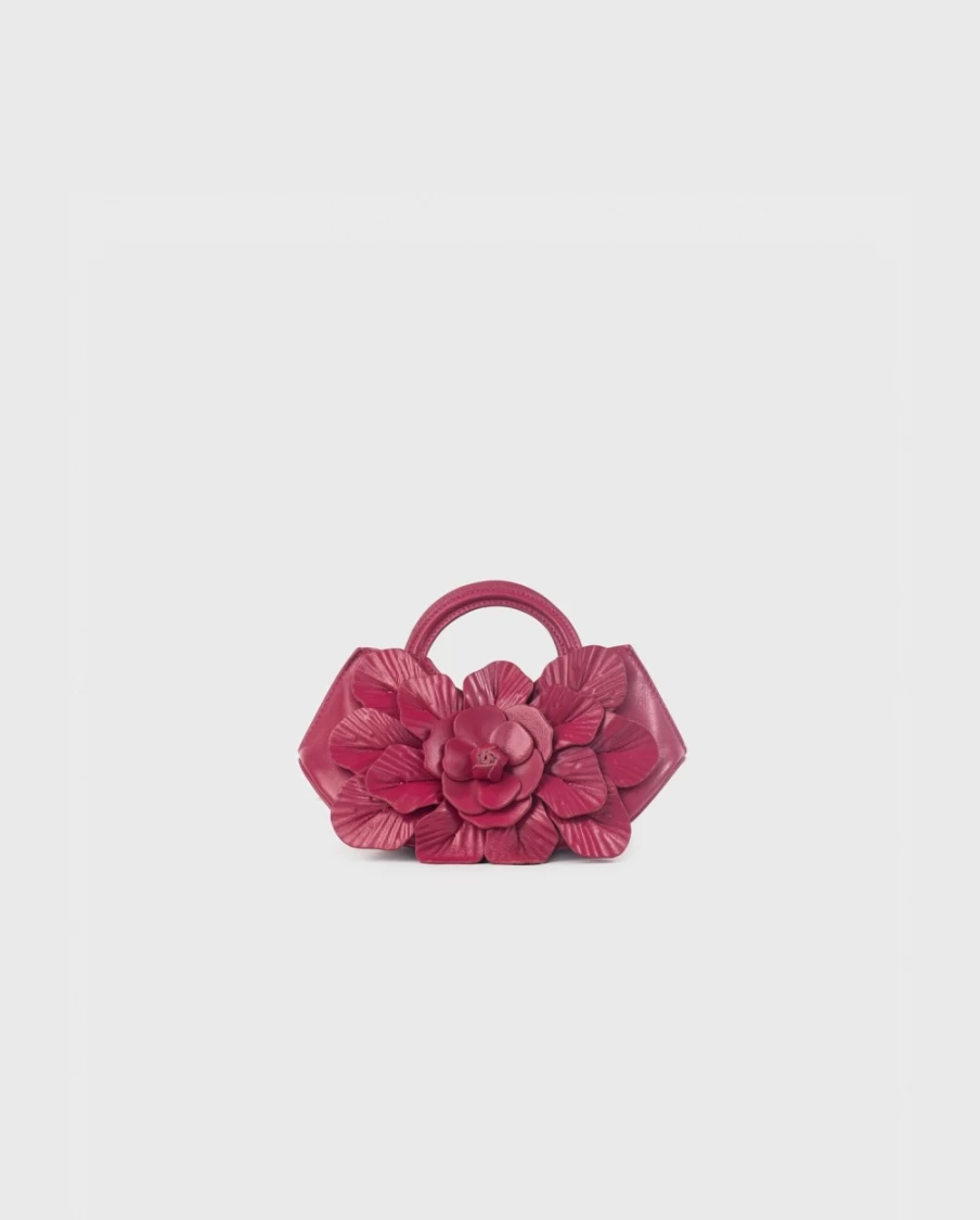 Anne Fontaine Scarlett Mini Handbag - Elegant Leather Crossbody Purse for Women