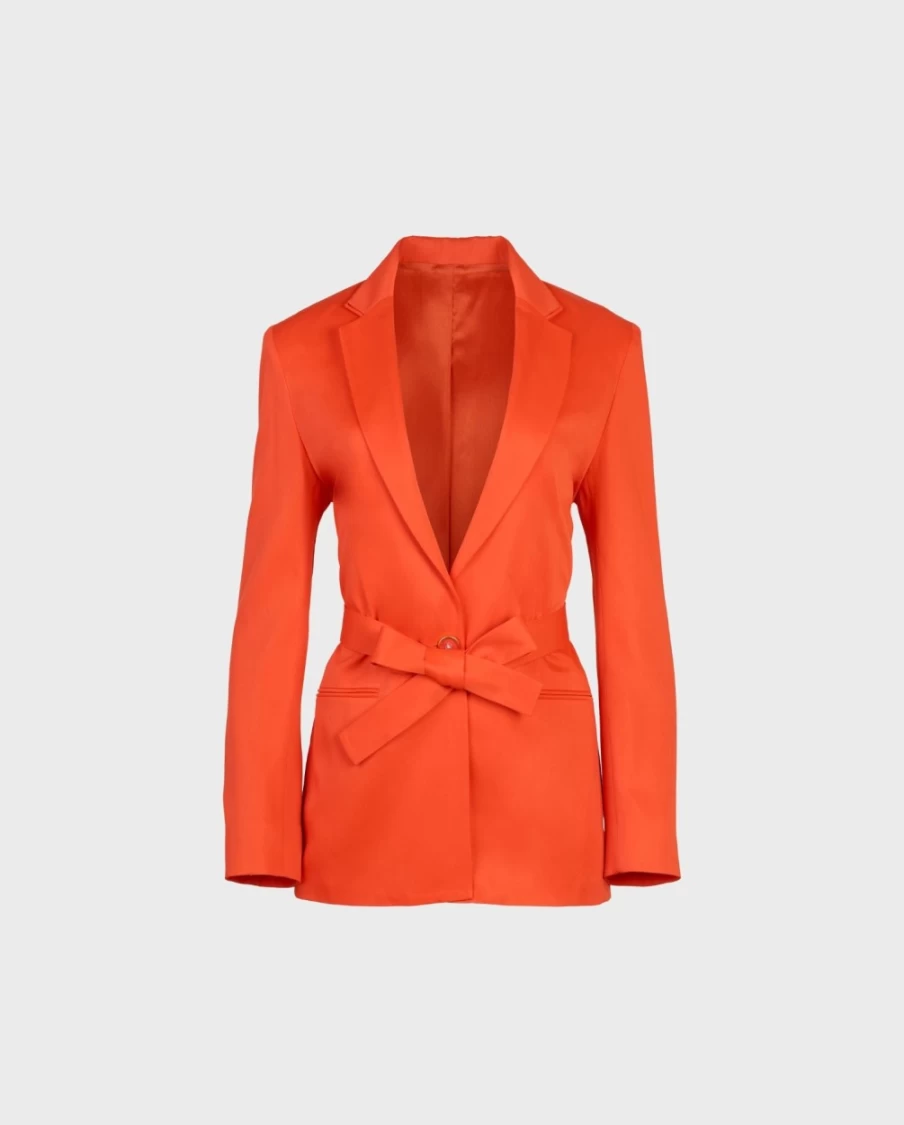 Anne Fontaine Orange Nahi Jacket – Stylish Women's Outerwear Coat