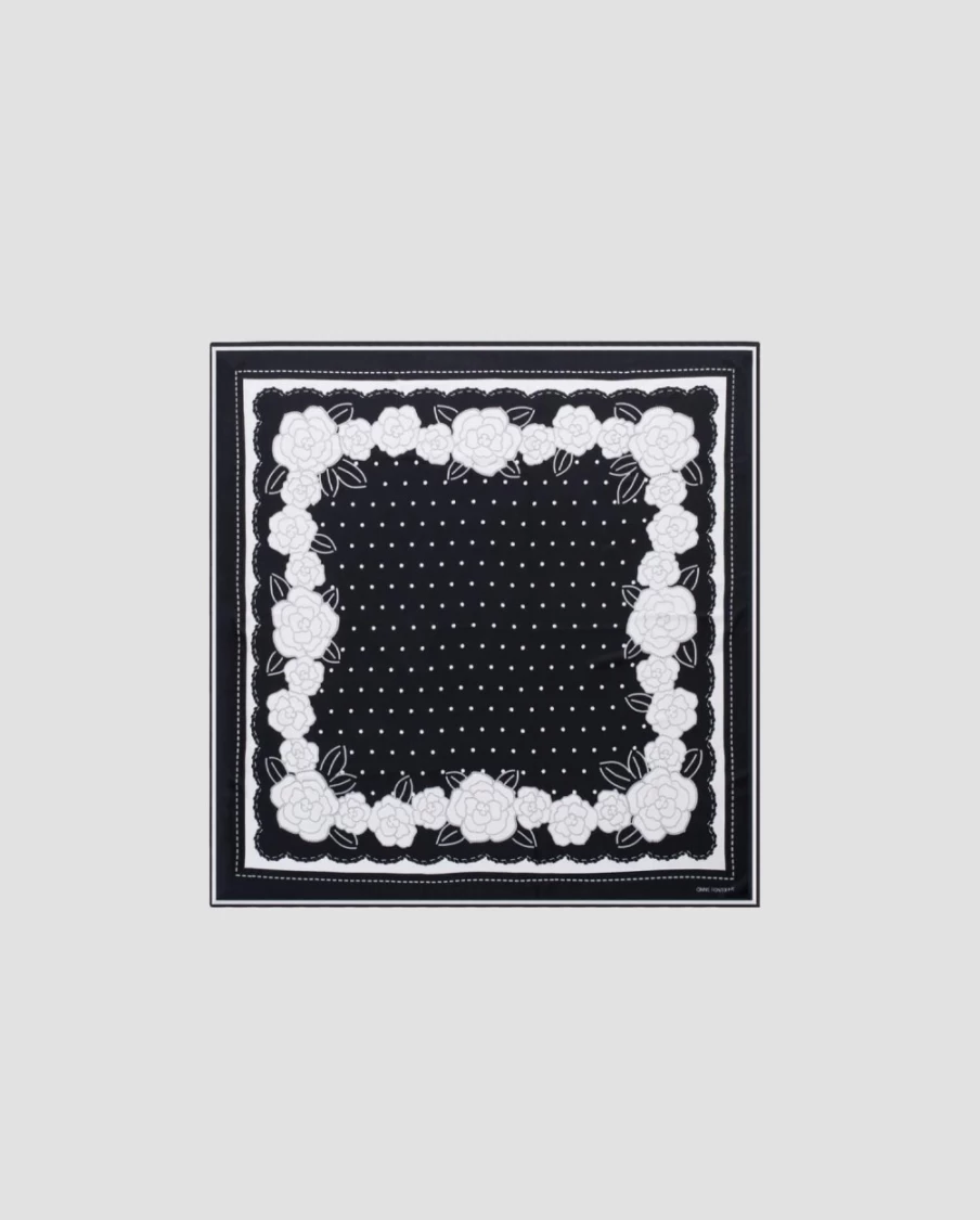 Anne Fontaine Luxury Adrian Scarf - Premium Wool Cashmere Wrap for Women