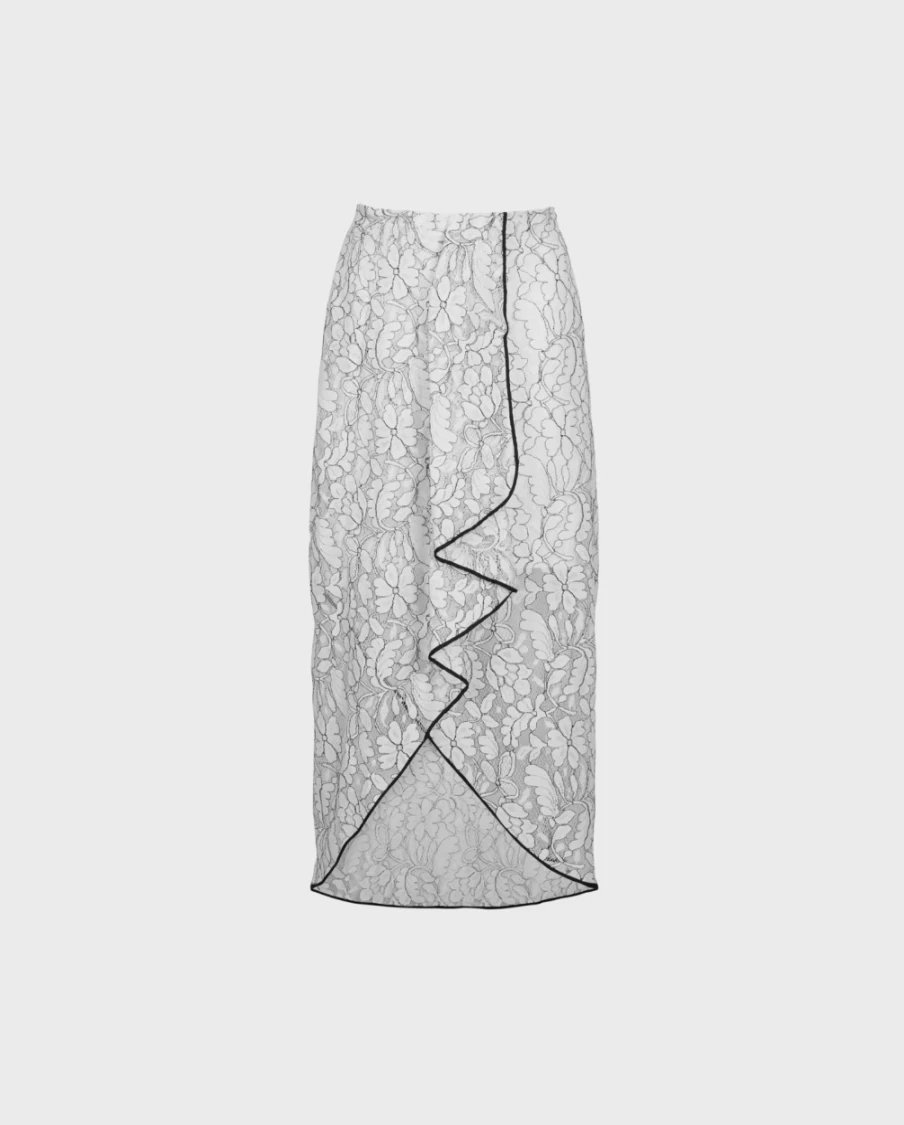 Anne Fontaine Black & White Cogolin Skirt – Classic Elegance & Style