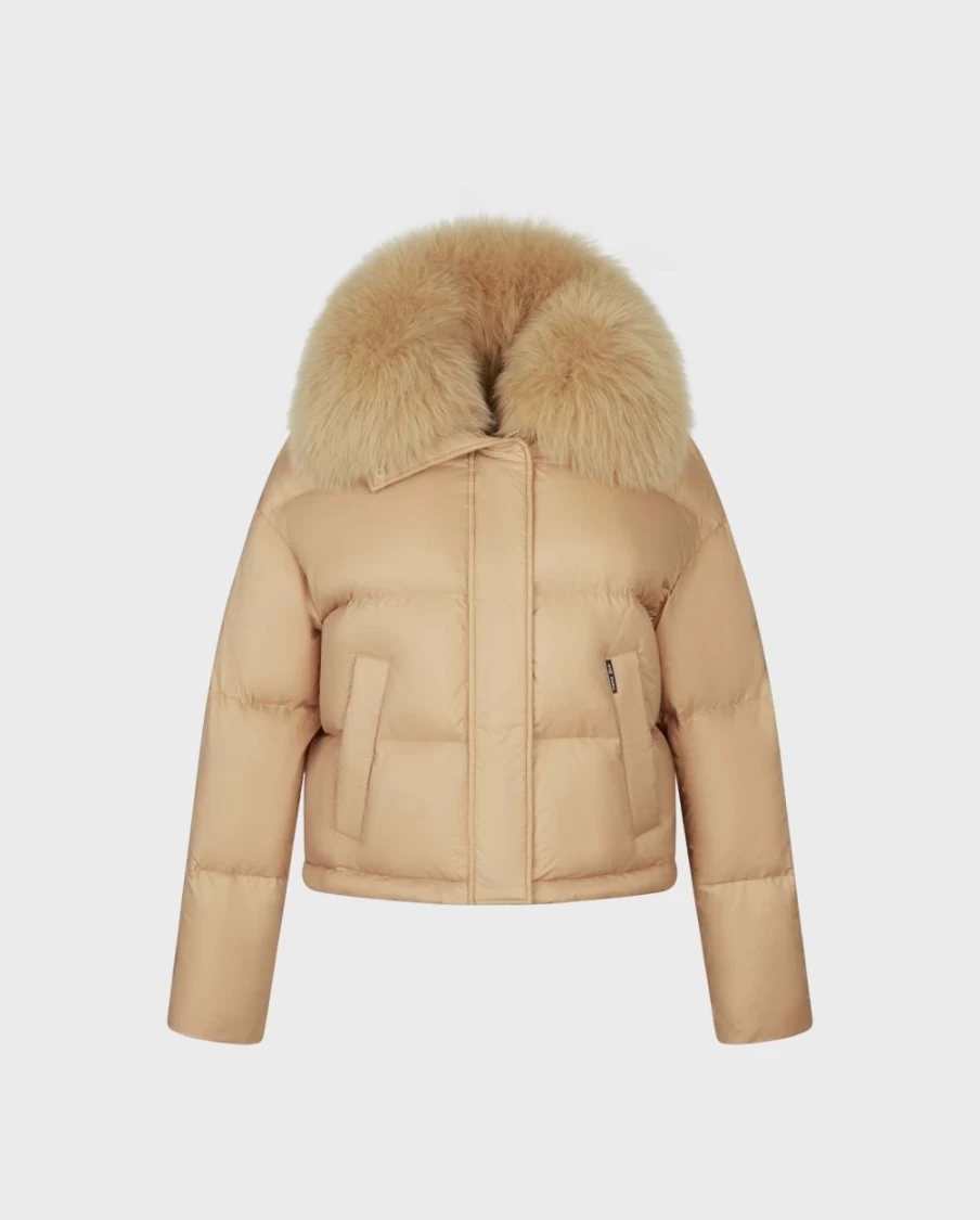 Anne Fontaine Brown Luxury Jacket - Premium Outerwear for Stylish Comfort
