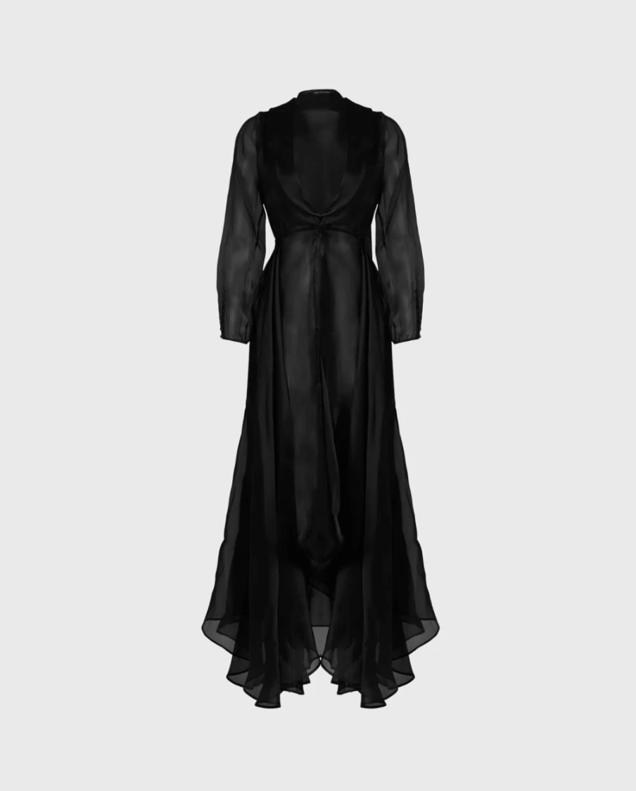Anne Fontaine Black Lidorane Dress for Women - Elegant & Stylish