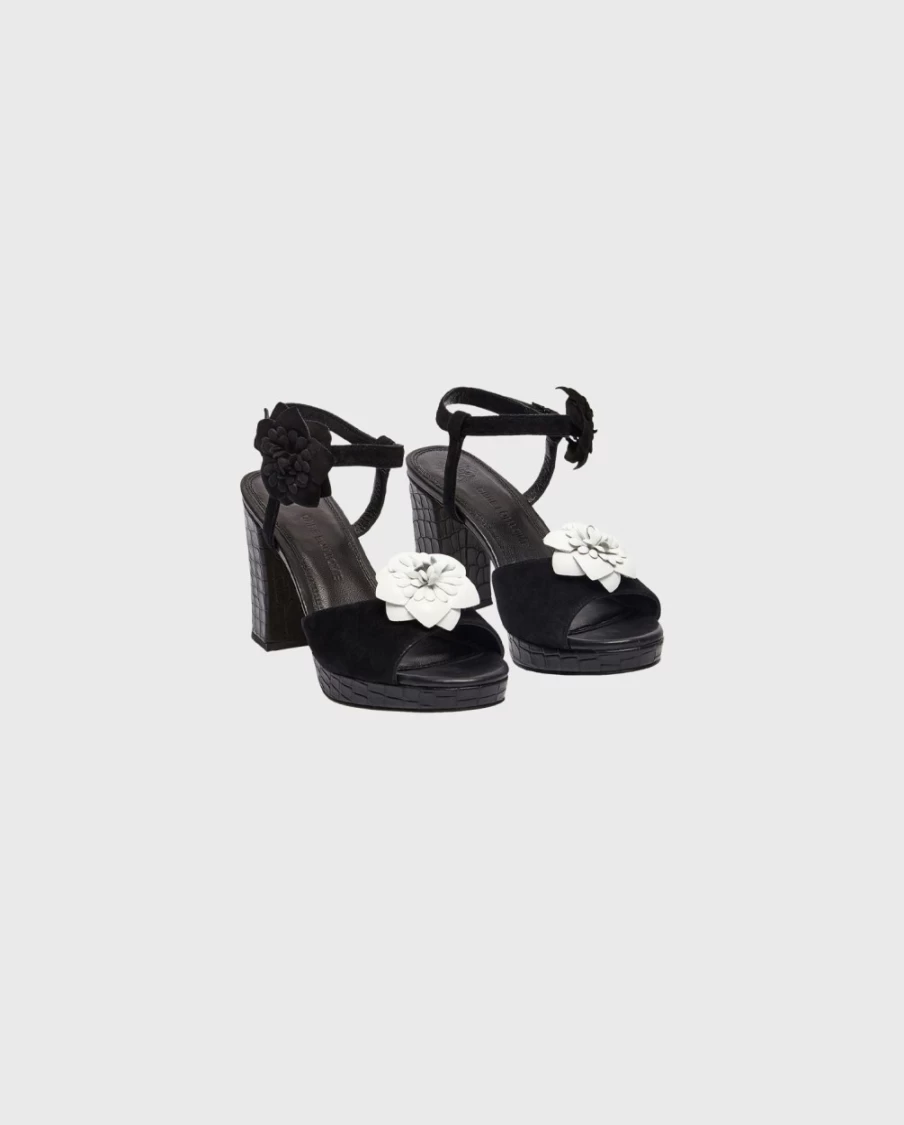 Anne Fontaine Black Franny Heel - Elegant Women's High Heel Shoes