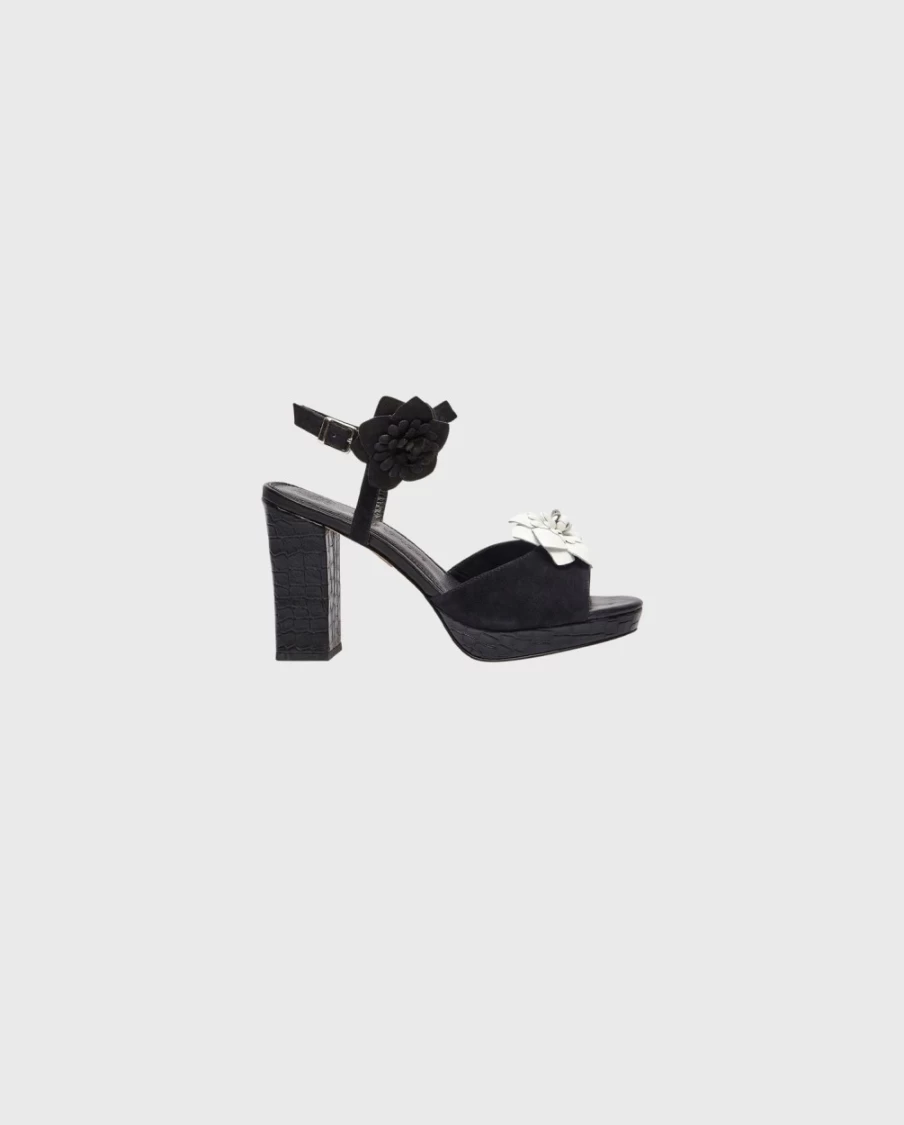 Anne Fontaine Black Franny Heel - Elegant Women's High Heel Shoes