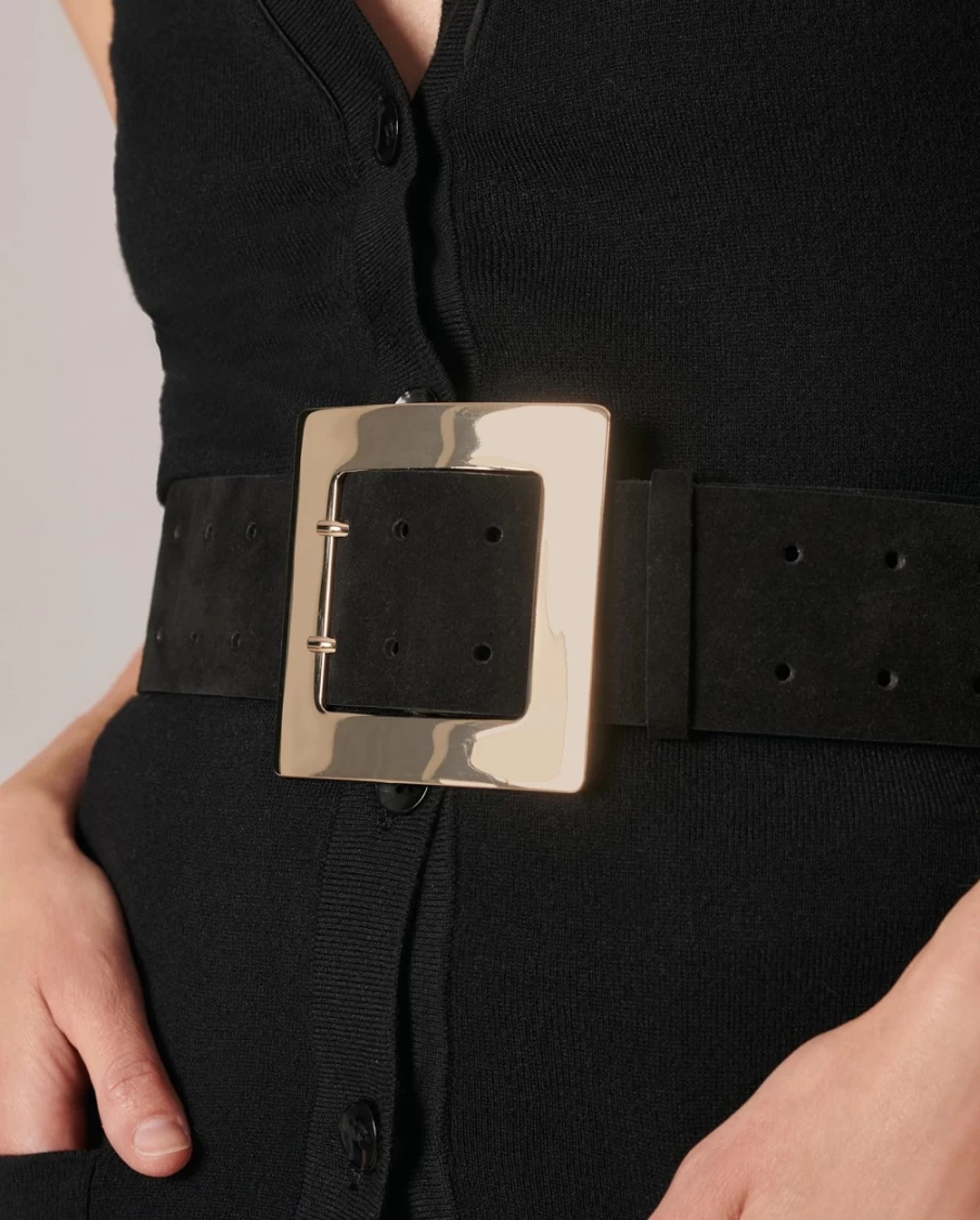 Anne Fontaine Babel Belt - Premium Leather Fashion Belt for Women