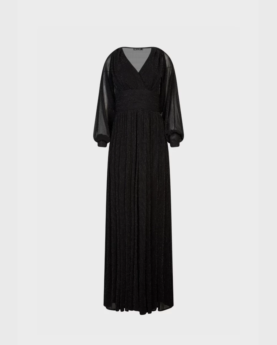 Anne Fontaine Black Romance Dress - Elegant Women's Evening Gown