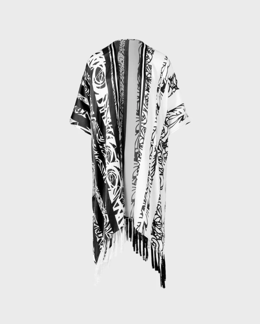 Anne Fontaine Tenio Kimono - Elegant Women's Japanese-Inspired Wrap Blouse
