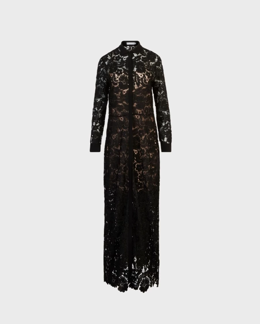Anne Fontaine Black Violeta Dress - Elegant Women's Formal Wear