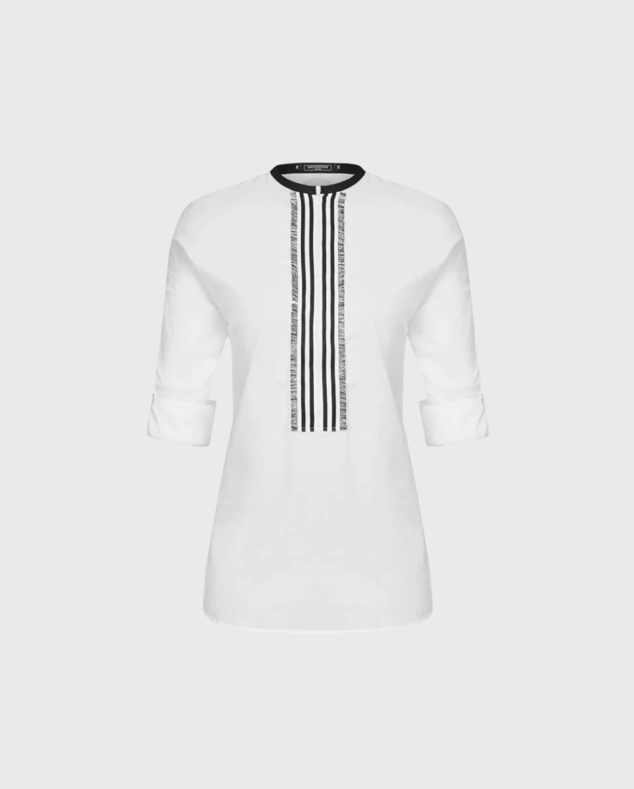 Anne Fontaine Venisa White Top for Women - Elegant Blouse
