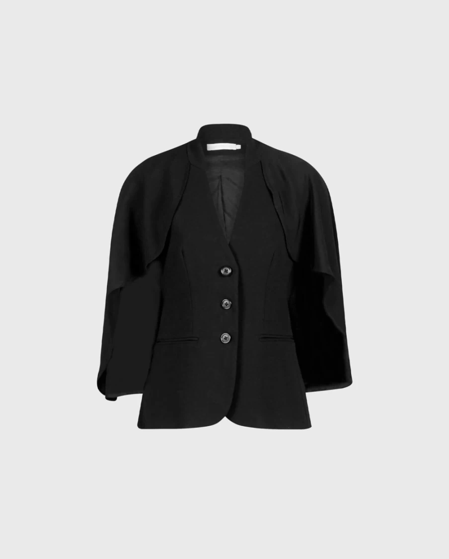 Anne Fontaine Myliane Black Jacket for Women - Elegant Outerwear Coat