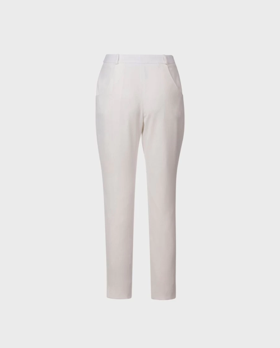 Anne Fontaine White Cerise Pant - Elegant Women's Trousers