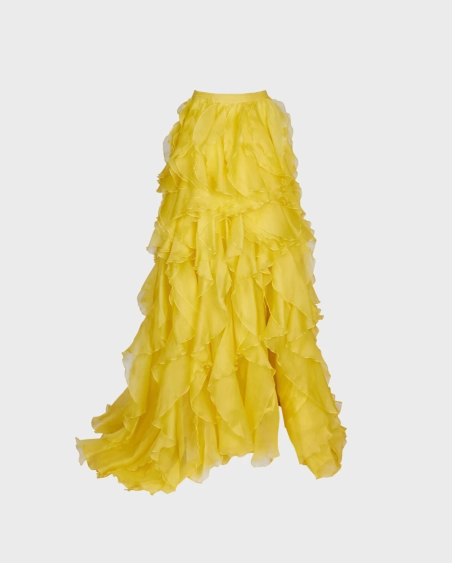 Anne Fontaine Jonquille Adoration Skirt - Elegant Floral Summer Dress