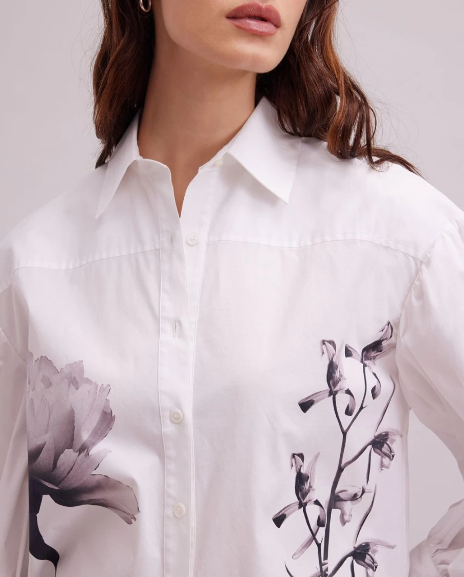 Anne Fontaine White Clay Shirt – Elegant Women's Top