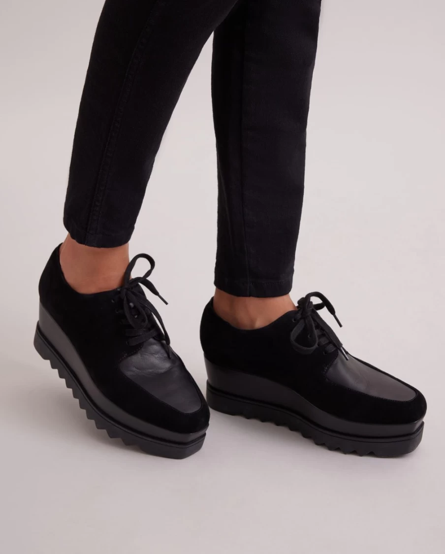 Anne Fontaine Black Georgio Sneaker - Stylish & Comfortable Women's Shoes