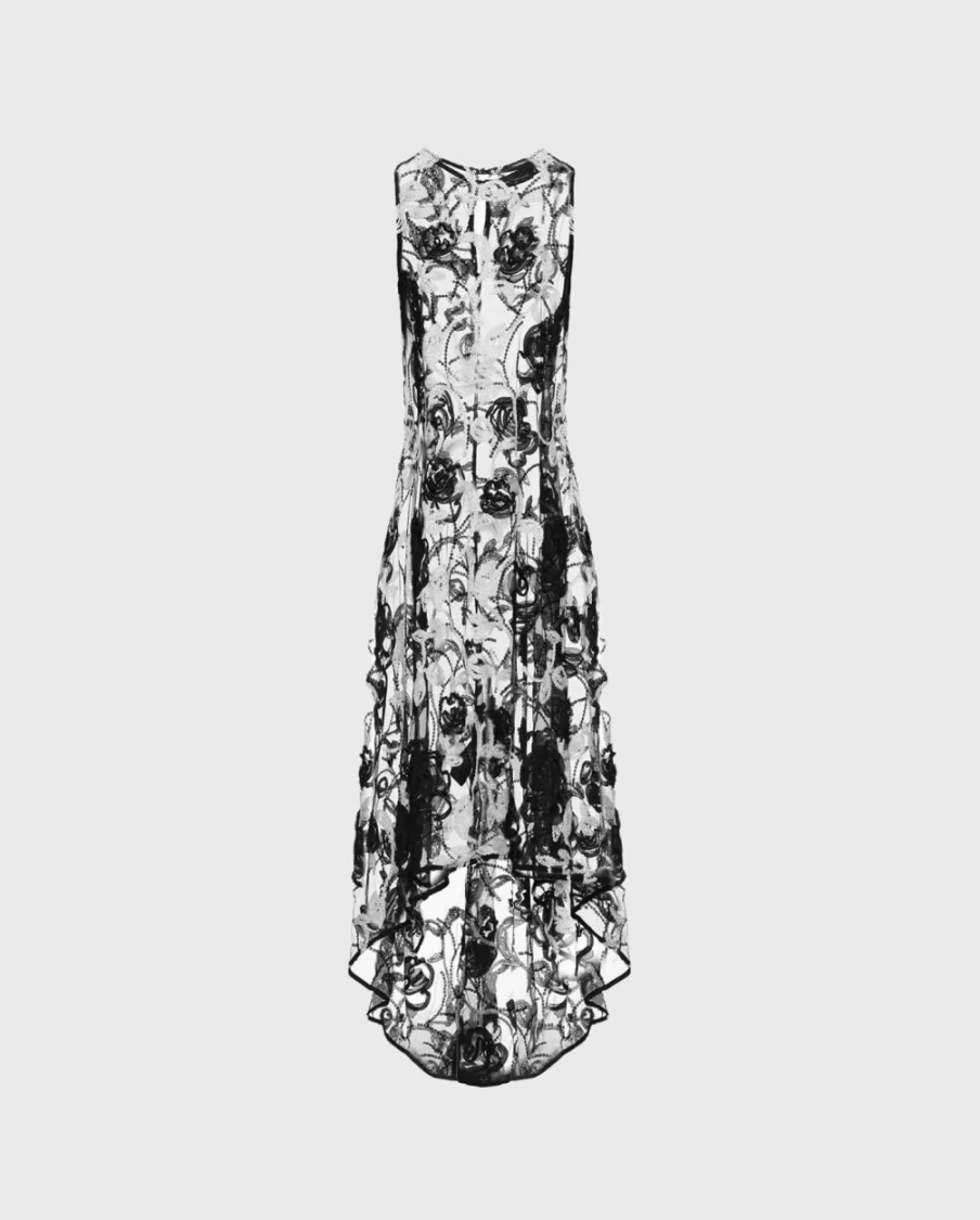 Anne Fontaine Black Mitiane Dress - Elegant Women's Dress for Any Occasion
