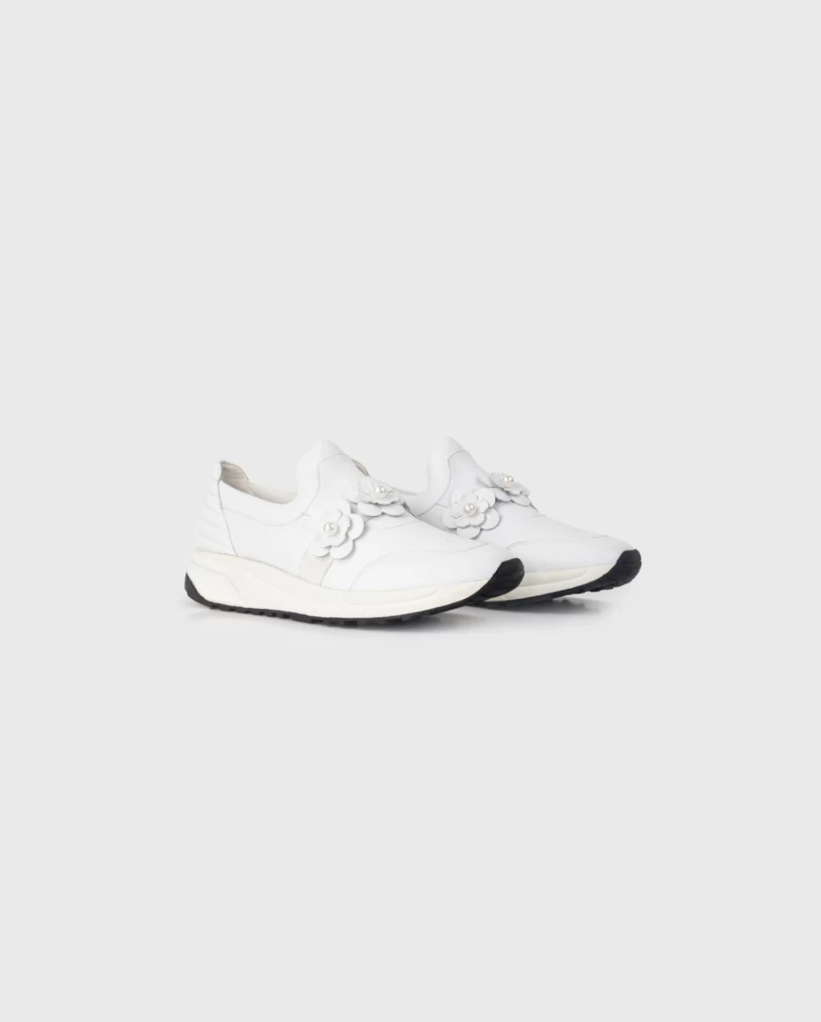 Anne Fontaine White Owell Sneaker - Women's Fashion Shoes