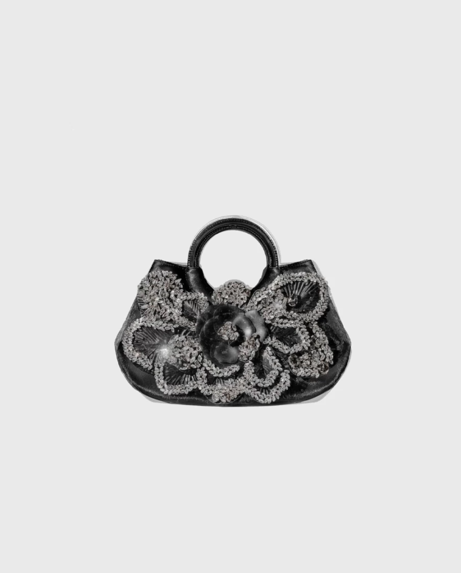 Anne Fontaine Scarlett Star Crystal Evening Bag - Elegant Rhinestone Clutch for Women