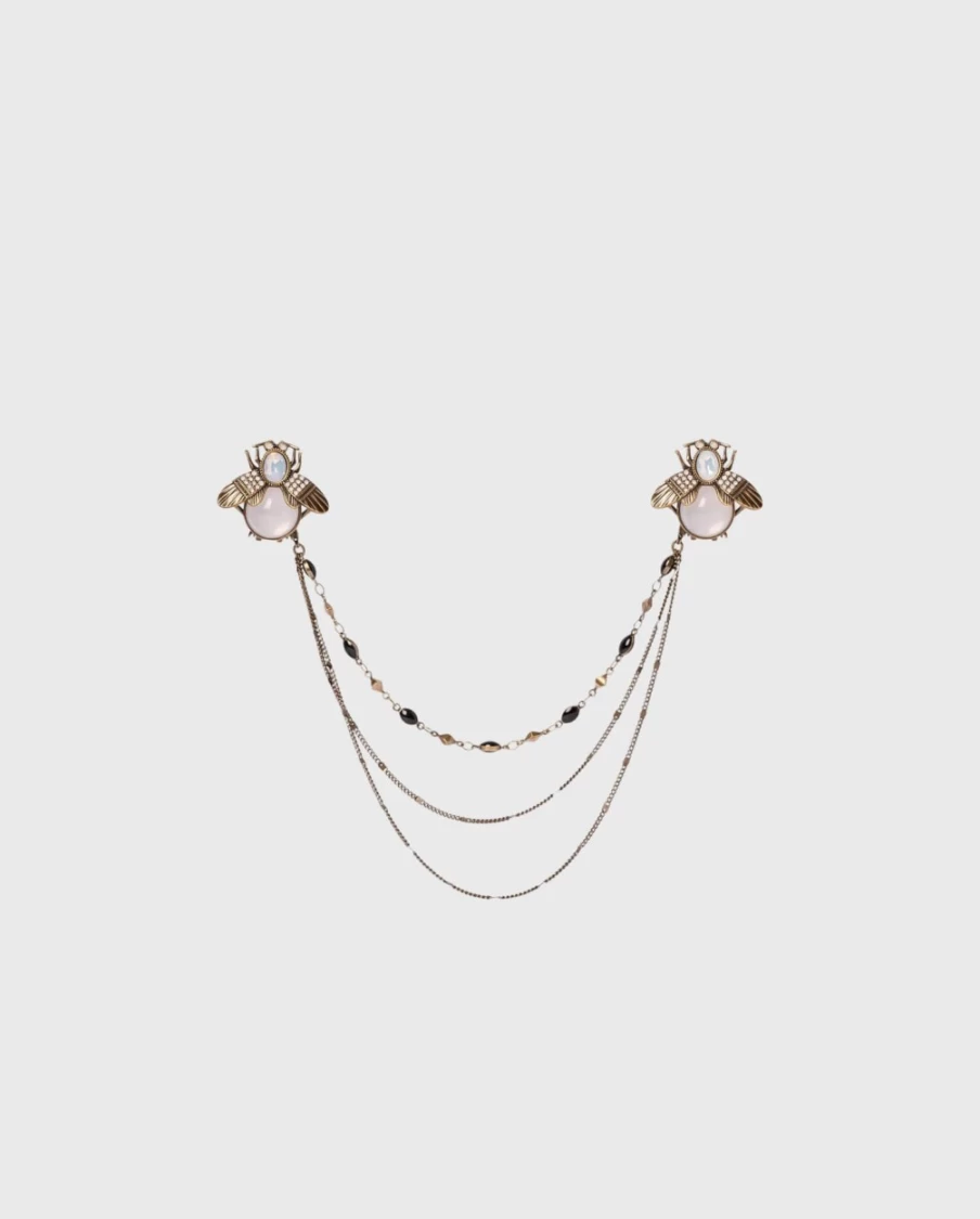 Anne Fontaine Nomade Collar Clip - Detachable Collar Accessory for Blouses & Shirts