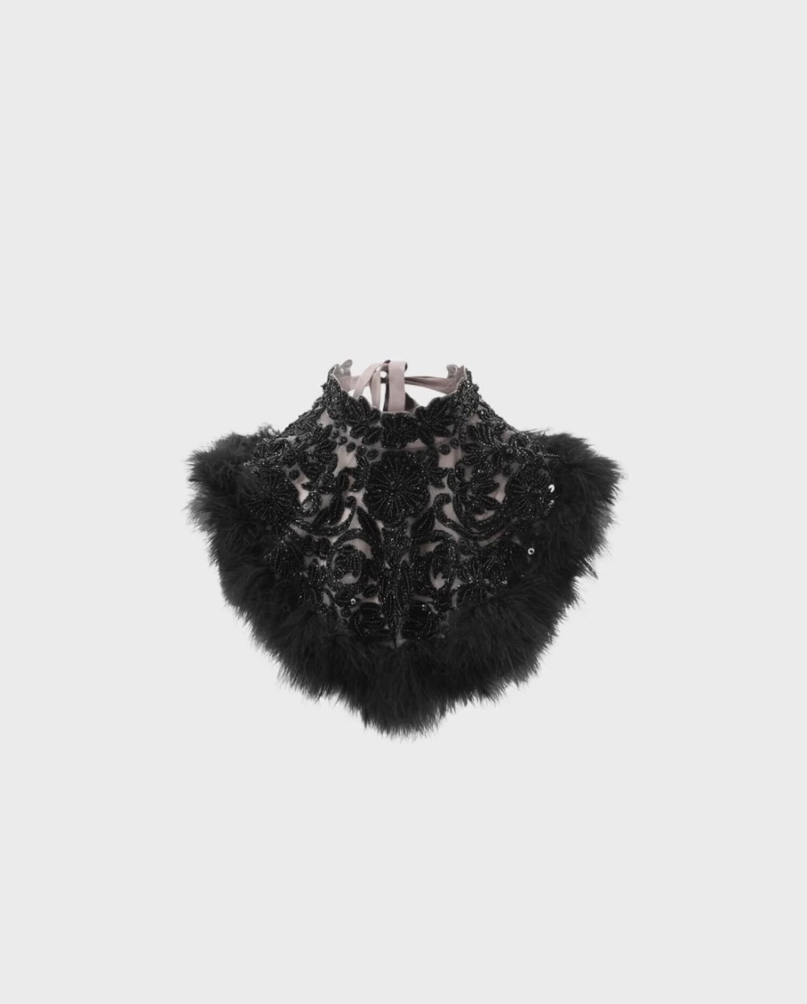 Anne Fontaine Odessa Collar Elegant Detachable Blouse Necklace for Women