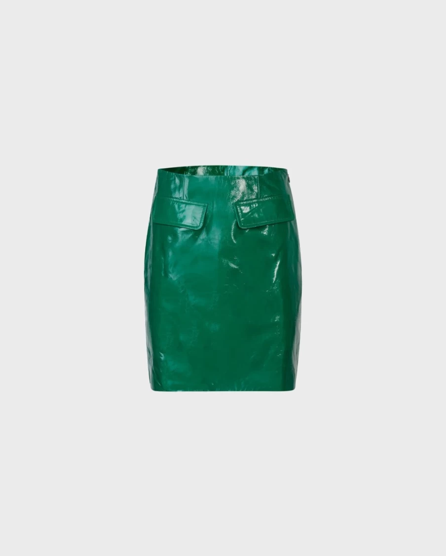 Anne Fontaine Green Femina Skirt - Elegant Women's Fashion Skirt
