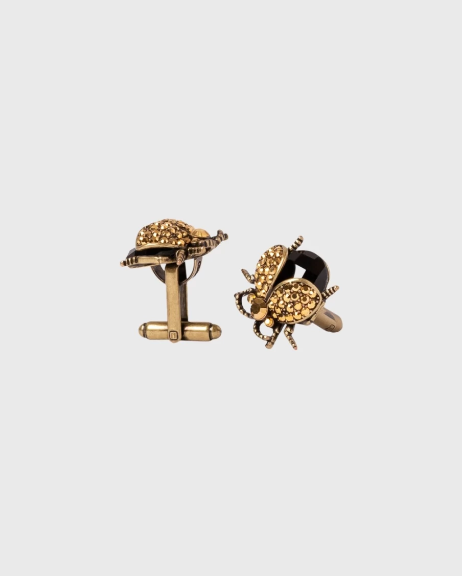 Anne Fontaine Grey Brandy Col Cufflinks for Men - Elegant Designer Cuff Links