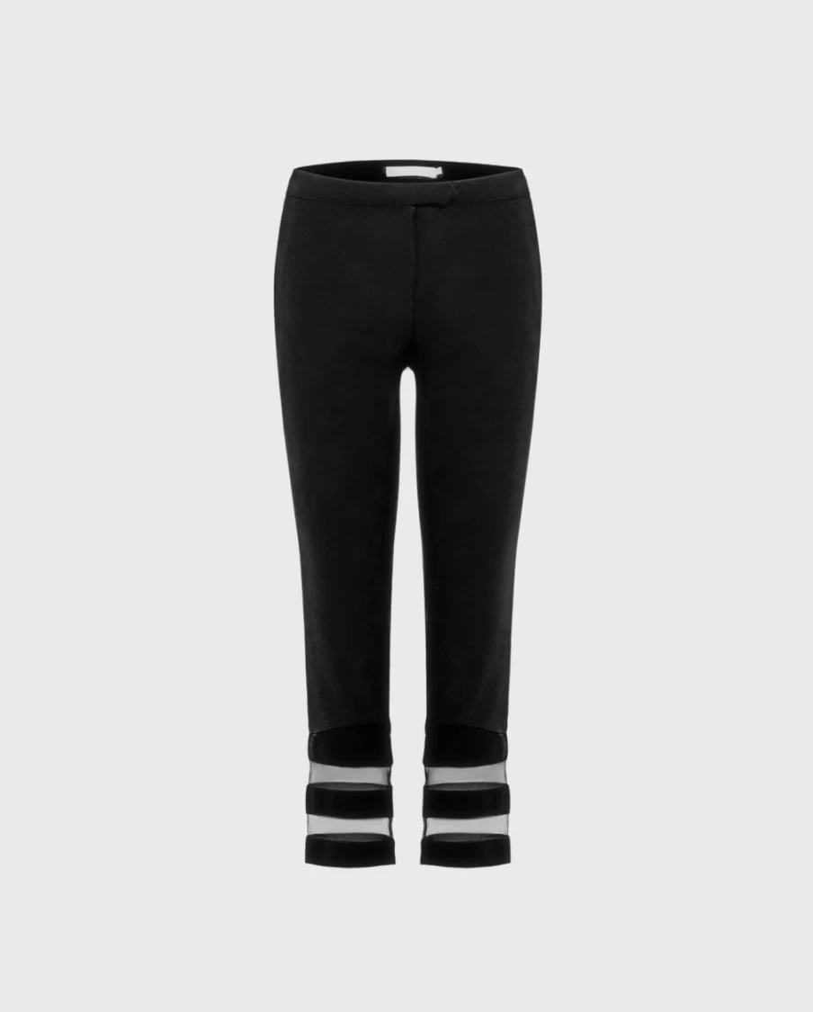 Anne Fontaine Black Palasca Pant - Elegant Women's Trousers