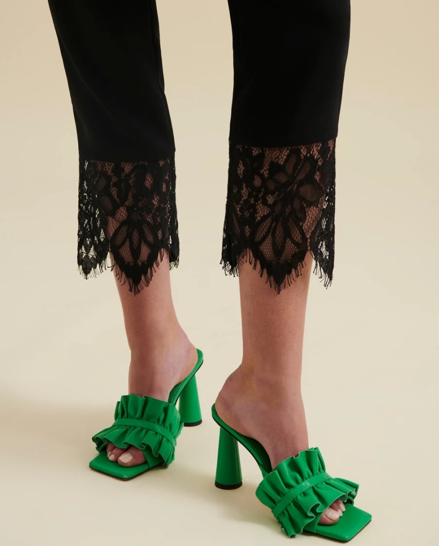 Anne Fontaine Green Amorosa Heel - Elegant Women's High Heel Shoes