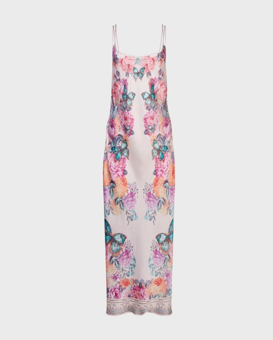 Anne Fontaine Pink Haitza Dress - Elegant Women's Fashion Dress