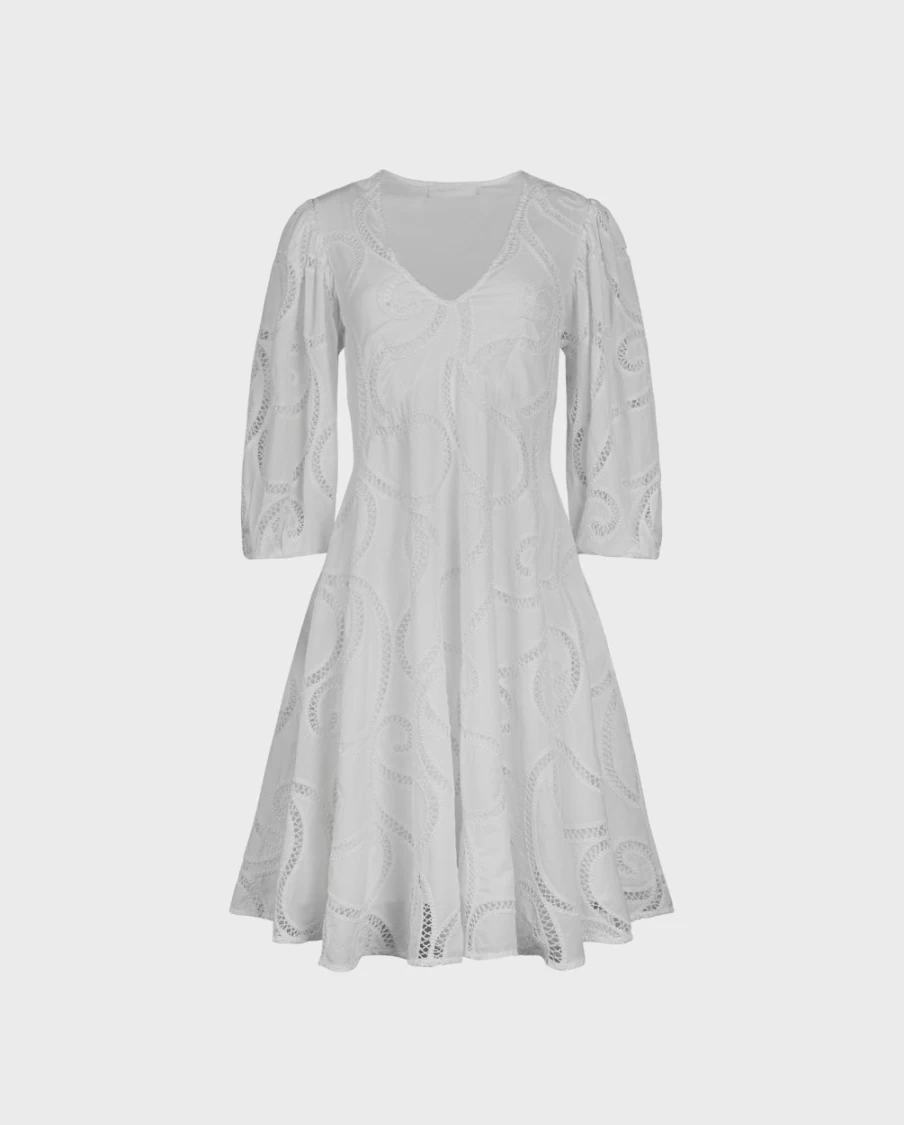 Anne Fontaine White Estival Summer Dress for Women